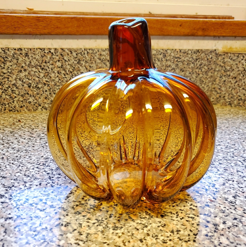 Beautiful Pumpkin Votive/Candle Display
